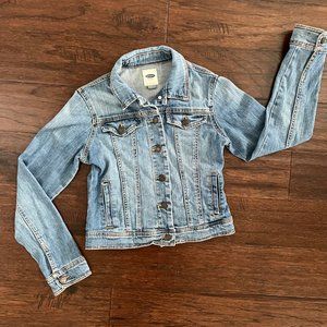Girls Old Navy Denim Jeans Jacket SZ XL(14)